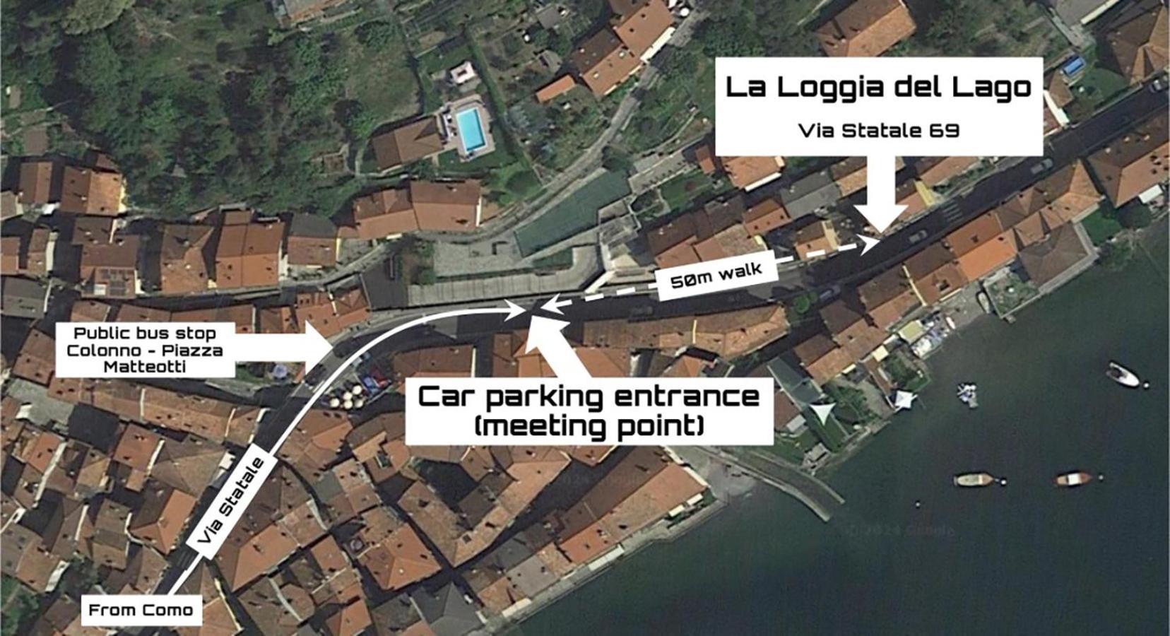 La Loggia Del Lago Colonno Екстер'єр фото